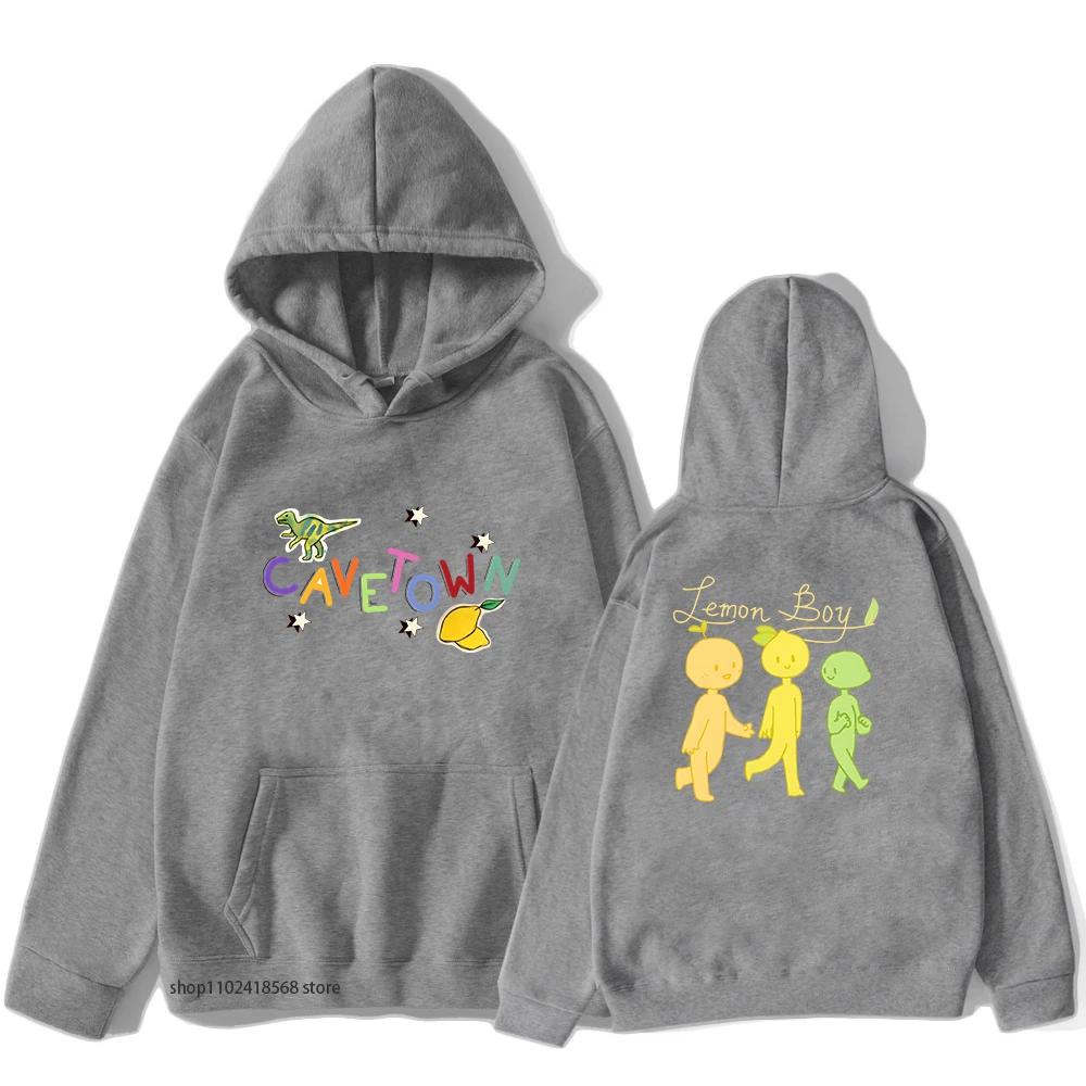 Hudební zpěvák Mikina Cavetown Lemon Boy Mikina s kapucí Dámská Kawaii Pulovry Módní Oblečení s dlouhým rukávem Topy