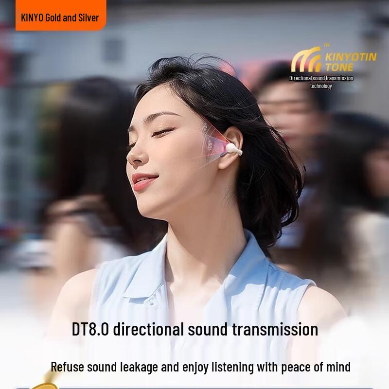 Jinyun I21 Ear Clip Wireless Bluetooth Headphones