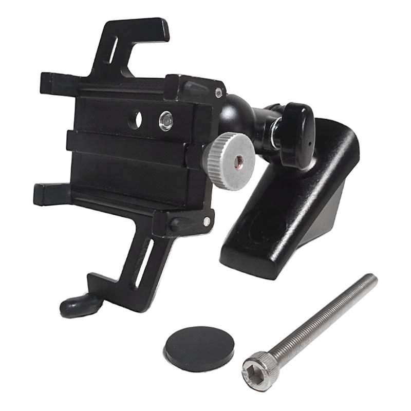 Uchwyt na telefon na słupku A, górny uchwyt, wspornik, stojak na telefon GPS, pasuje do Jeepa Wranglera JL dla JT Gladiatora 2018-2023, akcesoria do wnętrza samochodu