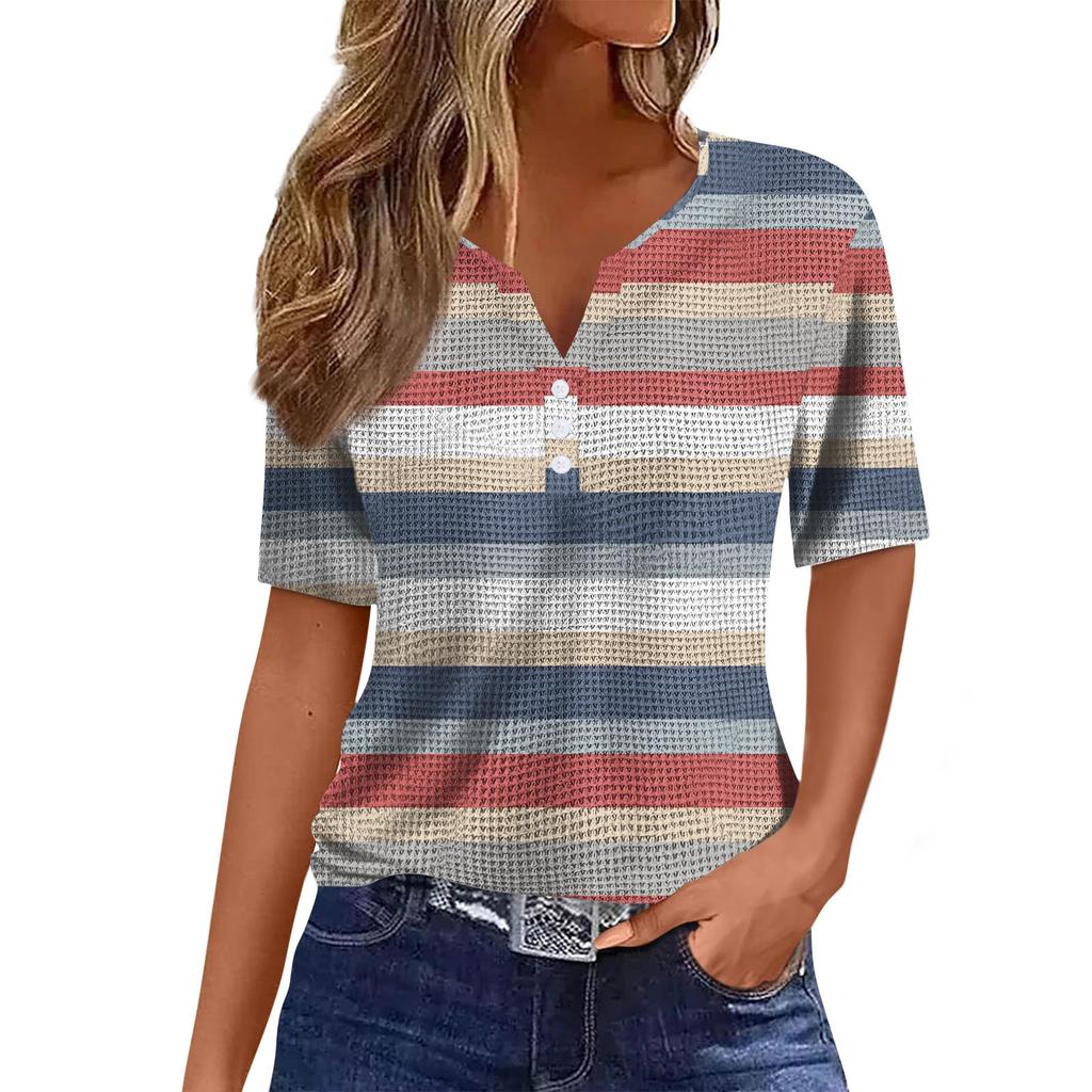 Dame Casual Løse Skjorter Mode Toppe T-shirts Tee