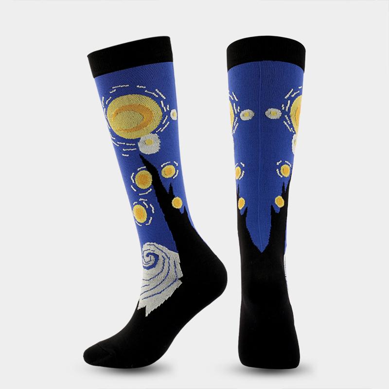 Summer Breathable Sweat-Absorbent Anti-Slip Knitting Sporty Sport Socks Women