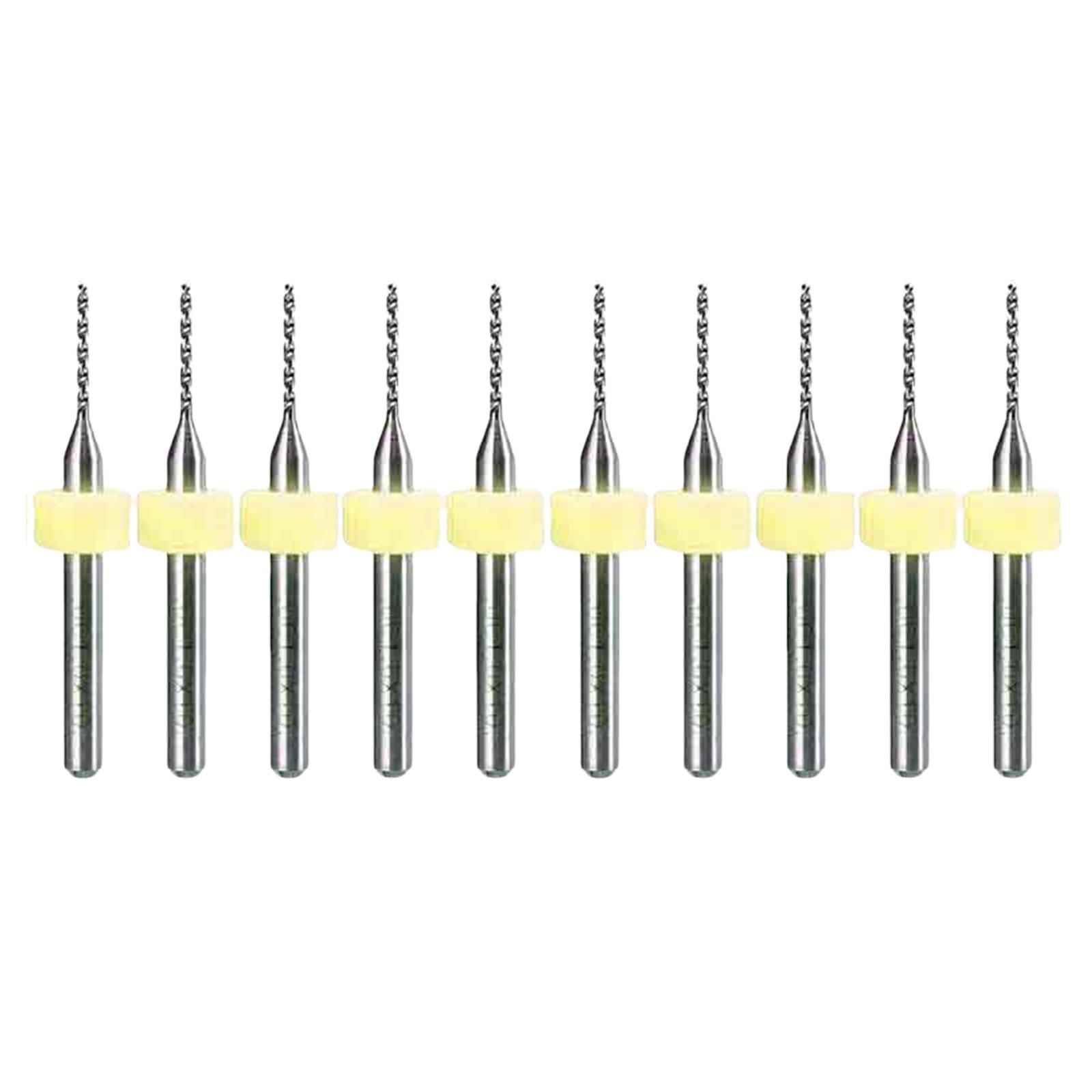 

10 шт. Сверла для спиралей и канавок печатных плат для гравировки и точной работы с печатными платами Аксессуары для сверления мягких материалов E