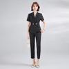 Women's Short-Sleeve Professional Suit Set