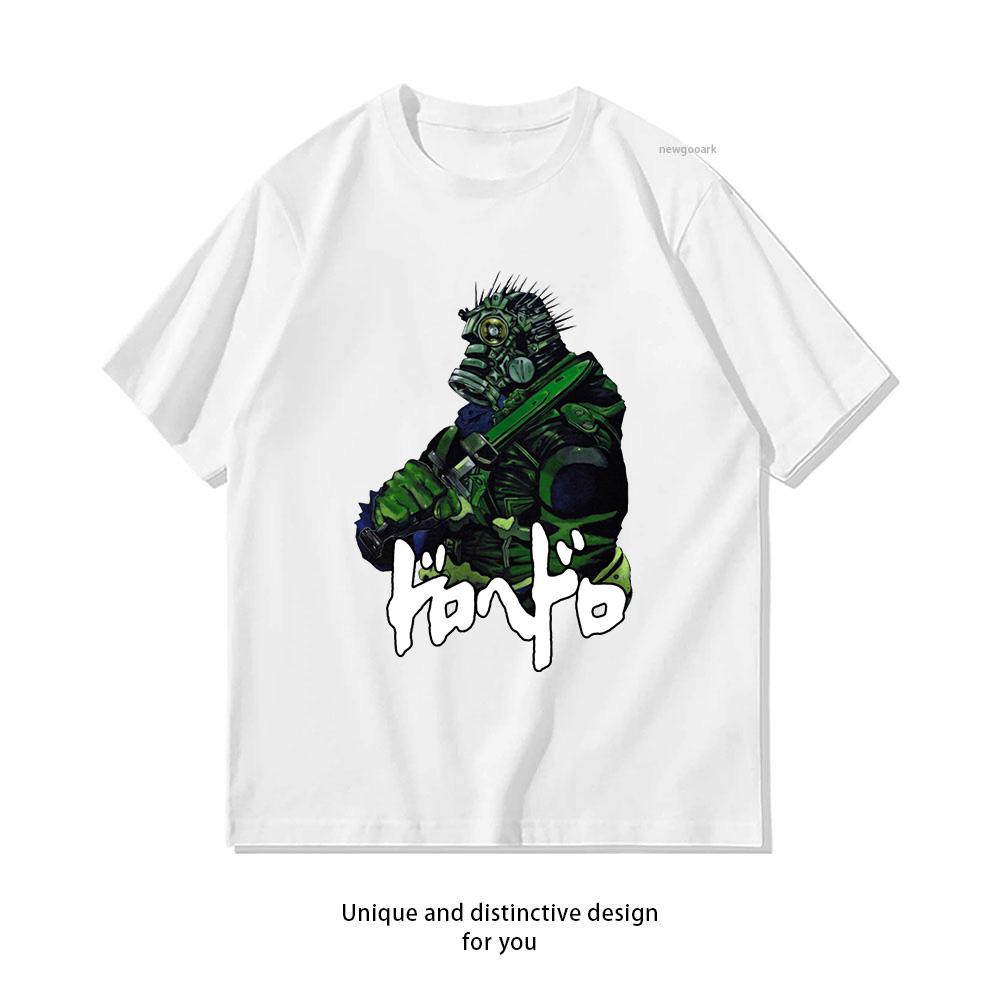 Kaiman Dorohedoro Classic Shirt Woman Man Casual Cotton Printed T Shirts Adult Streetwear Camisetas Tops Tee