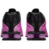 Nike Shox R4 Comfortable Breathable Rebound Running Shoes Women Sneaker Black Purple AR3565-014