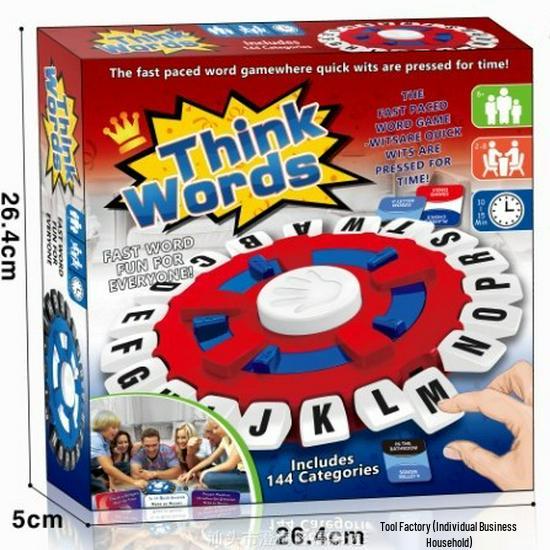 Crazy Letters Game Board: Interactive ABS Material Educational Toy for Kids