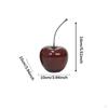 Apple Decoration for Home, Desk, Decorative Resin Living Room, Fireplace, Cabinet Or Shelf