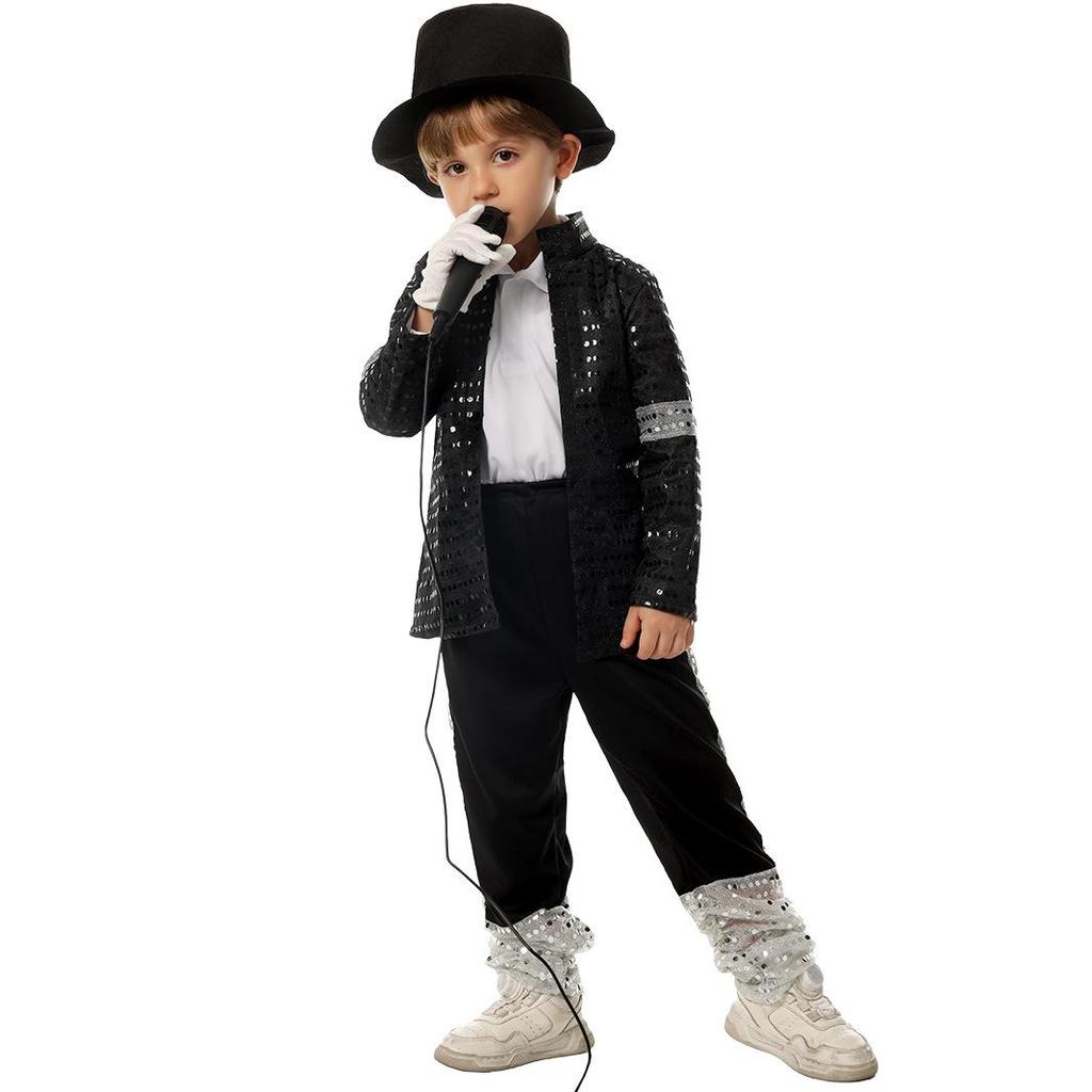 Children's Disco Jazz Dance Costume for Stage Performance and Halloween