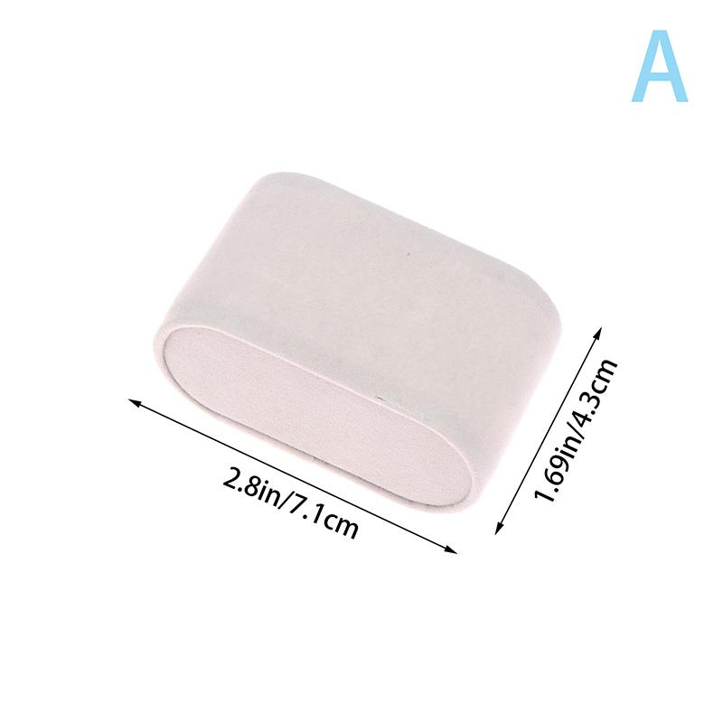 1Pc Velvet Bracelet Watch Pillow Jewelry Exhibition Trays Storage For Display Watch Bracelet Necklace Display Stand Holder