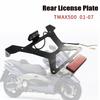 Fit for YAMAHA TMAX500 TMAX 500 2001 - 2007 License Light Hugger Bracket T-MAX500 2002 2003 2004 2005 2006Rear Fender Mudguard