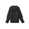 Adidas SS25 Logo Sports Casual Hooded Jacket Men Jackets Black KC3926