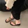 Fashion Hot Selling Hot Selling 2025 Summer Clip Toe Women's Fashion Slippers Comfort Slides Beach Vacation Flip Flop Shoes for Female
