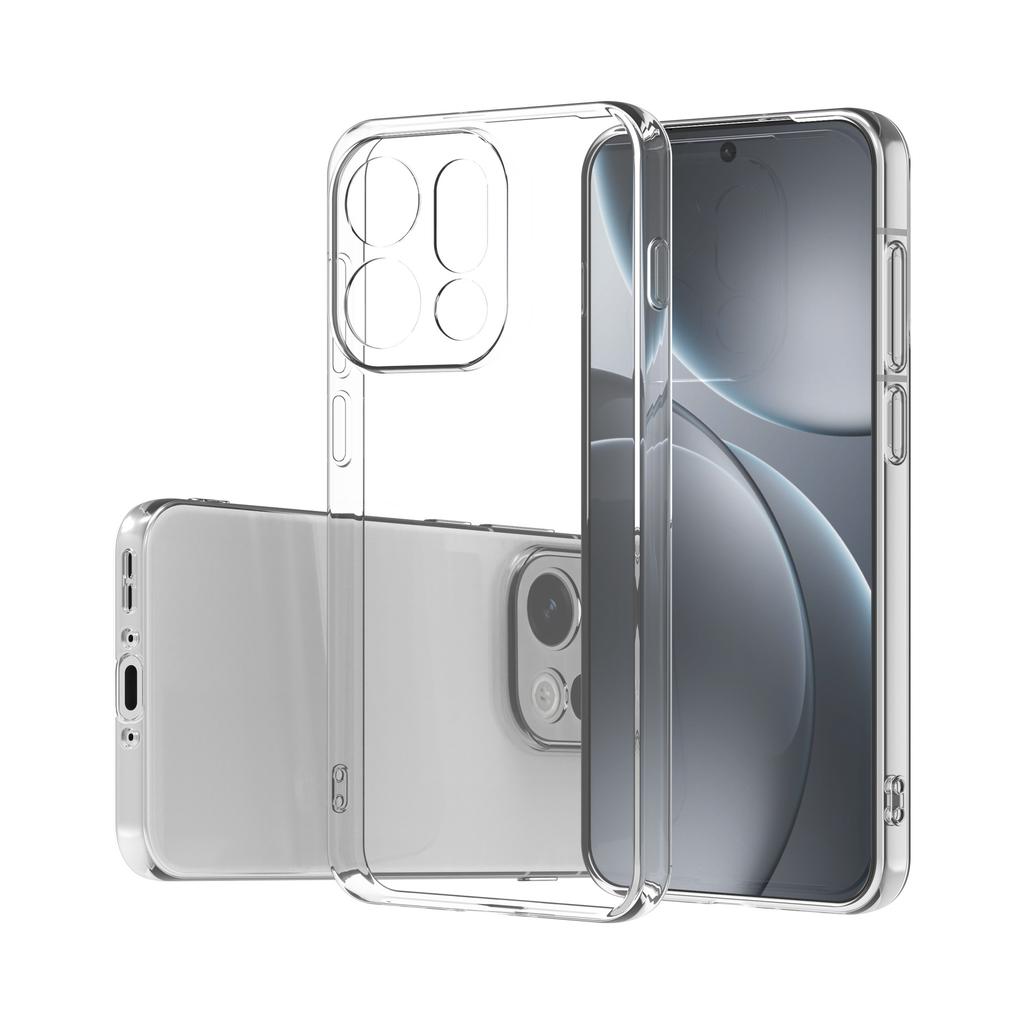 Simple Slim Soft TPU Clear Transparent Phone Case For OPPO Find X9 Pro FindX9Pro G Cover Fundas Capa Perfect Fit