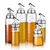 Automatic Opening Cooking Sauce Bottle 180/300/500ml Oil Storage Bottles  for Vinegar