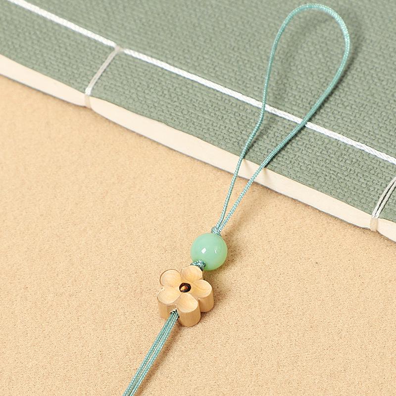 Handcrafted Jade Car Keychain & Phone Lanyard DIY Accessory