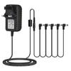 9V 500mA Guitar Pedal Power Supply 5 Way Bass Power Adapter Wire  Guitar Class