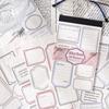 Vintage Memo Pads 30 Sheets, 15.4x9.4cm Non-adhesive Junk Journal Paper for Scrapbooking