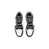 Jordan Air Jordan 1 Low Vintage Basketball Shoes Unisex Black White Gray 553558-040(Team47-AJ)