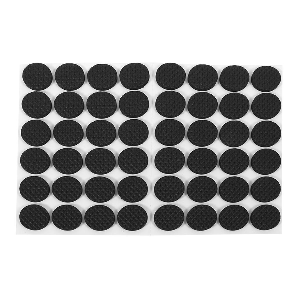 Rubbers for Furniture, 48Pcs Black Non Slip Self Adhesive Non Slip P Furniture Sofa Table Chair Rubber Feet Pads Pads Table Floor Protectors