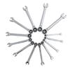 1Pcs 8-17mm Ratcheting Socket Spanner Metric Nut Hand Tool Durable Ratchet Wrench
