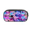 Kpop Demon Hunters Portable Pencil Pouch Nylon Storage Case For Kids And Teens