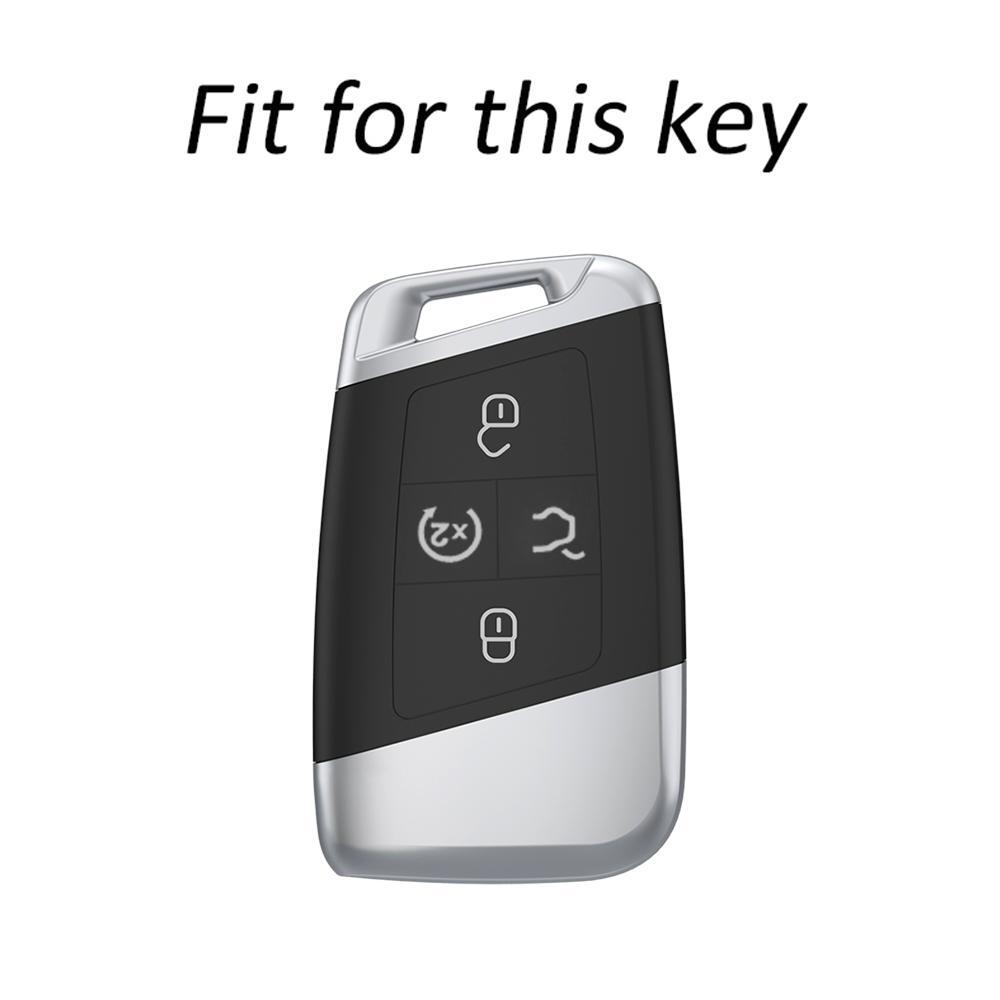5 Tasten TPU Auto Schale Fob Für Volkswagen VW Tiguan MK2 Magotan Passat B8 CC Für Skoda Superb A7 Autoschlüssel Hülle Abdeckung Zubehör