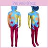 Poppy Playtime Unisex Spiel Cosplay Kostüm Für Halloween Polyester Anime Rollenspiel Bühnenauftritt