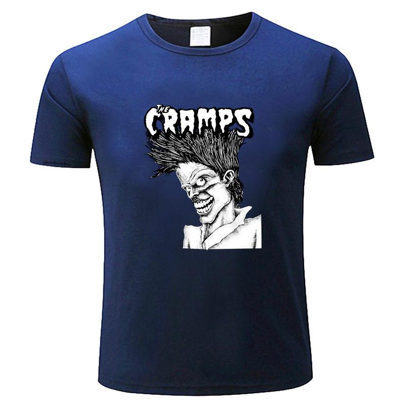 

New arrived short sleeve unisex tshirts Cramps Mens Cramps Bad Music Yellow Tops Tee T Shirt casual Tshirt summer teeshirt 4XL