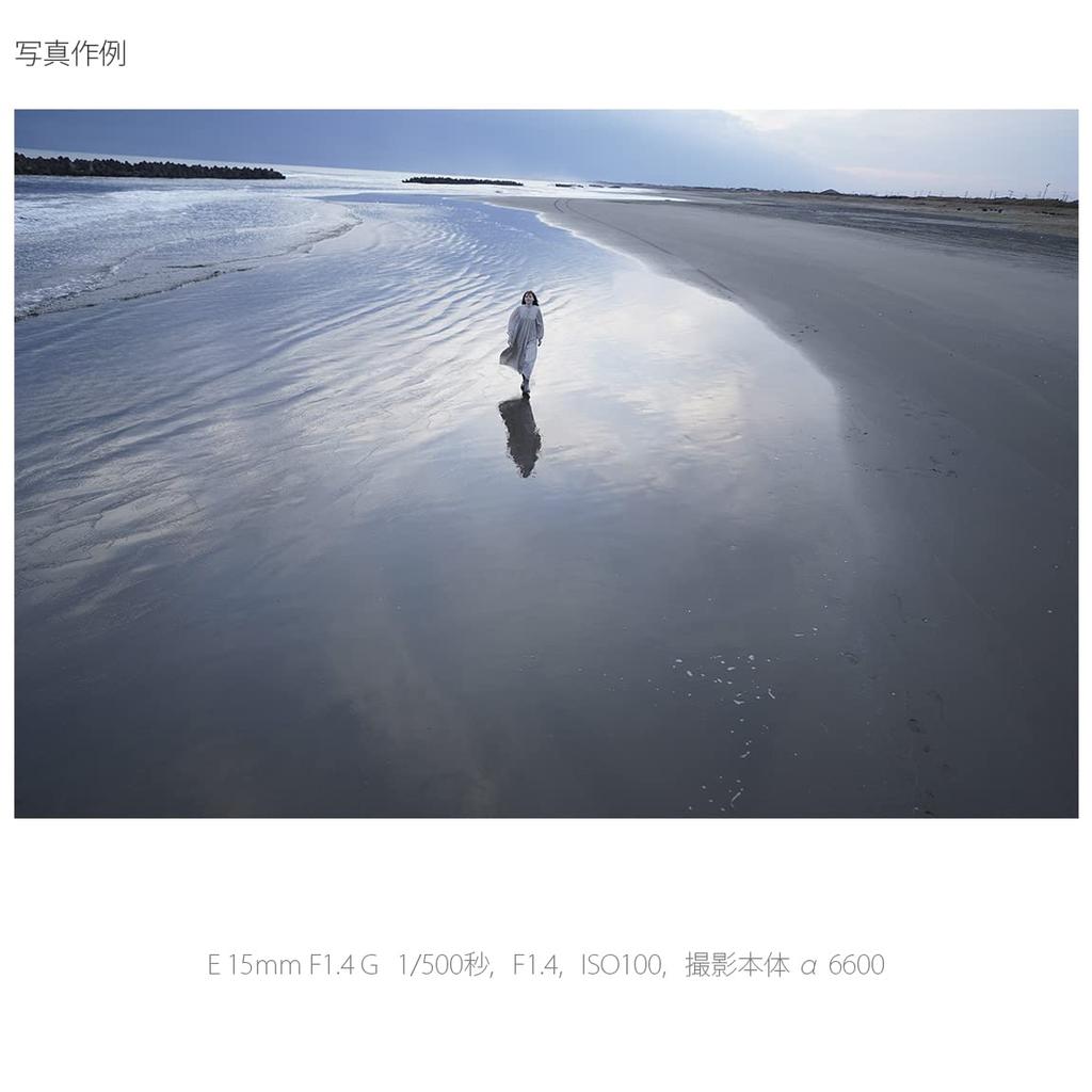 Sony SEL15F14G Prime E 15mm G Lens for Digital SLR Cameras Wide-Angle Lens, APS-C F1.4 [E-Mount]