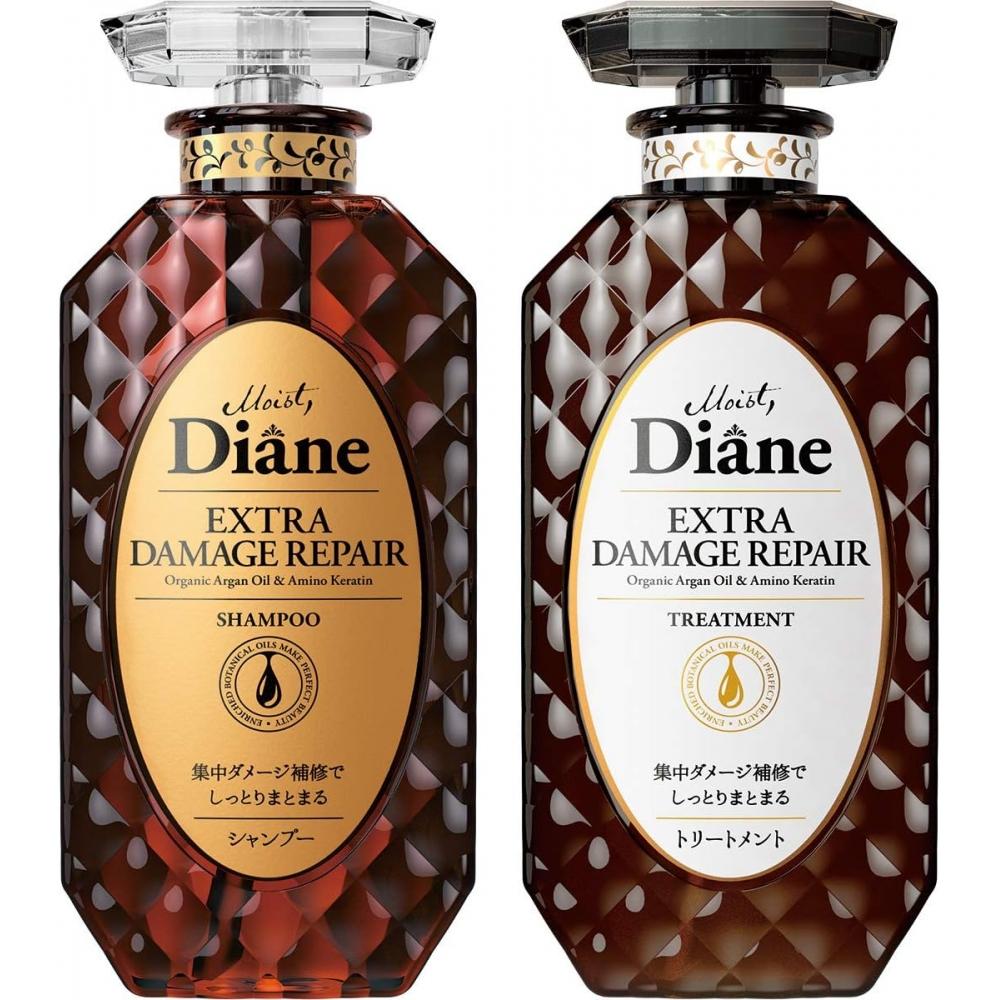 

Diane Diane Шампунь-лечение [Восстановление повреждений] с цветочным ароматом ягод Perfect Beauty EXtra Damage Repair Set 450 мл X 2 шт. в наборе EXtra Damage