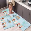 Kitchen Carpet Dirt Resistant and Durable Floor Mat Bathroom Door Bathroom Door Mat Foot Pad