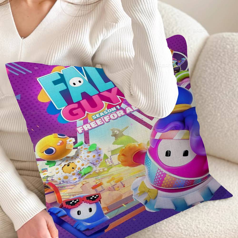 Game F-Fall G-Guys Office Cushion Pillowcase Car Cushion Cover45X45CM Lumbar Pillowcase Sofa Pillowcover