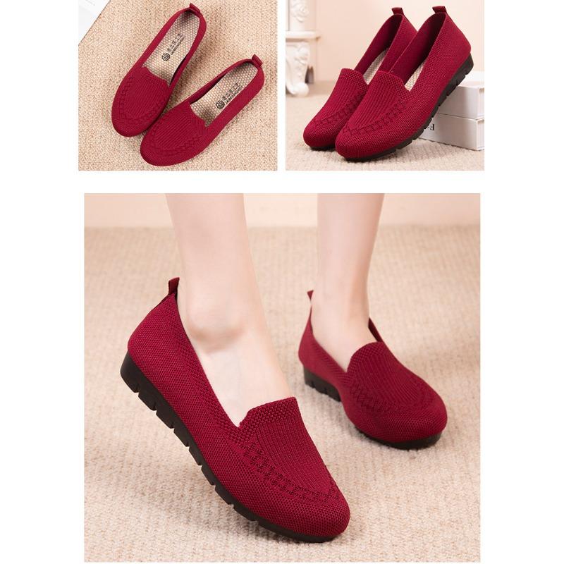 [Casual Women's Sneakers] Sneakers, Casual Shoes Women's Summer Mesh Breathable Flat Shoes Ladies Comfort Light Women Slip on Loafers