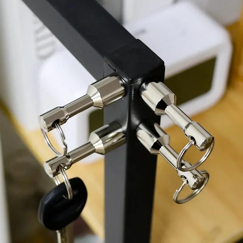 Strong Magnetic Keychain Weight Neodymium Magnet Pendant Magnets Stainless Stee Ferrous Metals Test Magnet Hanging Keys Holder