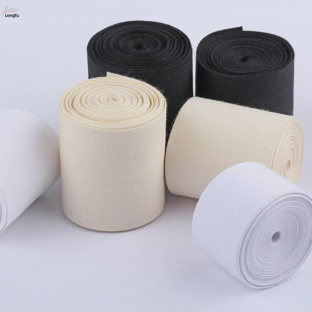 White Fragrance Style Cotton Belt, 1-9cm Wide, Plain Weave