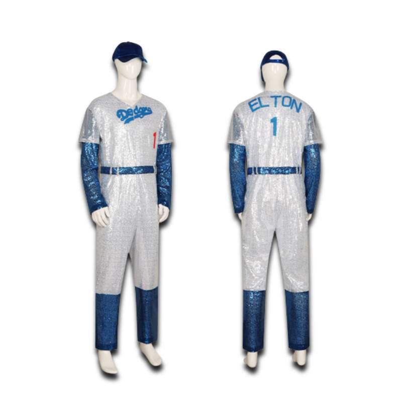 Rocketman Costumes Cosplay Movie Roles Roleplaying Jumpsuits Sets Performances