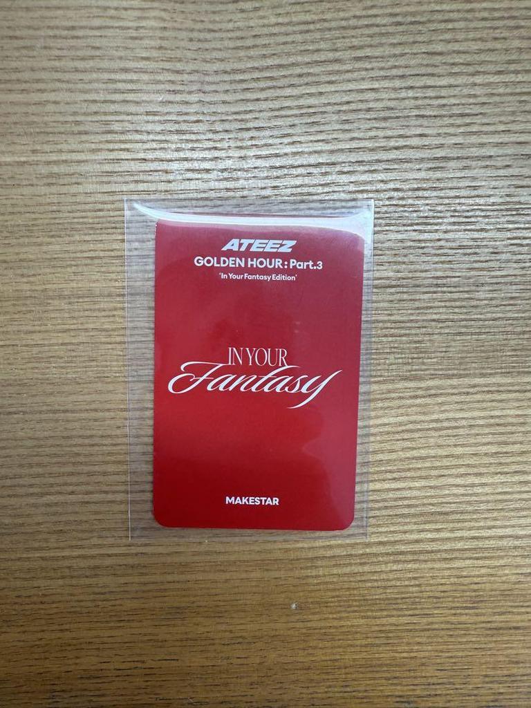 [USED] In Your Fantasy Edition Hongjoong and San Unit