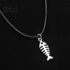 Mix And Match Jewelry 10 Pcs Unisex Necklace Fish Bone