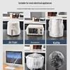 Universal Disposable Transparent Dust Cover for Kitchen Appliances