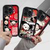 Popular Animation P-Pucca For IPhone 17 Pro Max 16 15 14 13 12 11 Plus Black Soft Phone Cover
