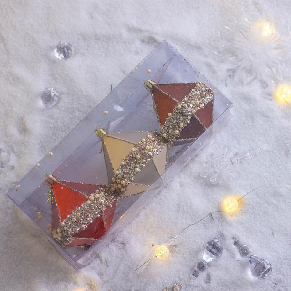 Kawaii Christmas Tree Decorative Set Cartoon Xmas Tree Delicate Pendant  Desk