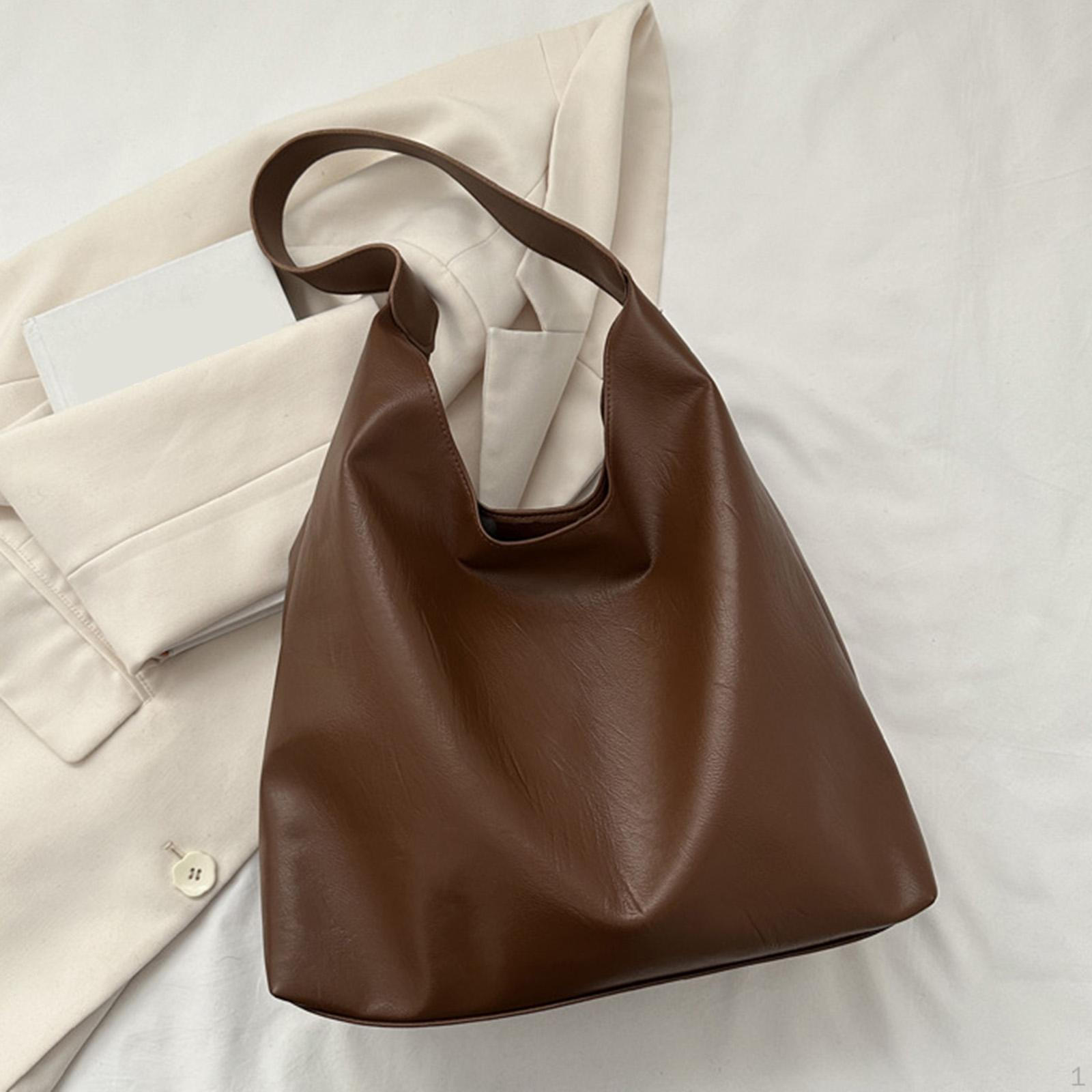 Soft Slouchy Hobo Bag Trendy PU Leather Women for Christmas