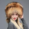 Fur Hat Female Winter Korean Version Tide Raccoon Hair Ear Protector Fox Hair Shawl Hat Outdoor Warm Bud Beret