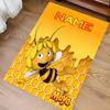 Custom personalization Maya the Bee Print Area Rug - Soft, Washable Non-Slip Indoor Mat,Living Room,Home&Office Decorative Rug