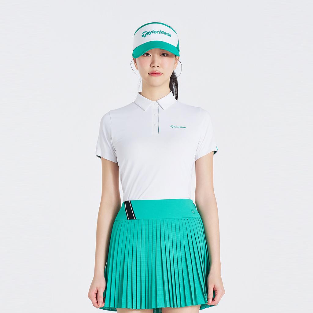 TAYLORMADE APPAREL Women'S Collared Short Sleeve T-Shirt T8031To6741-100