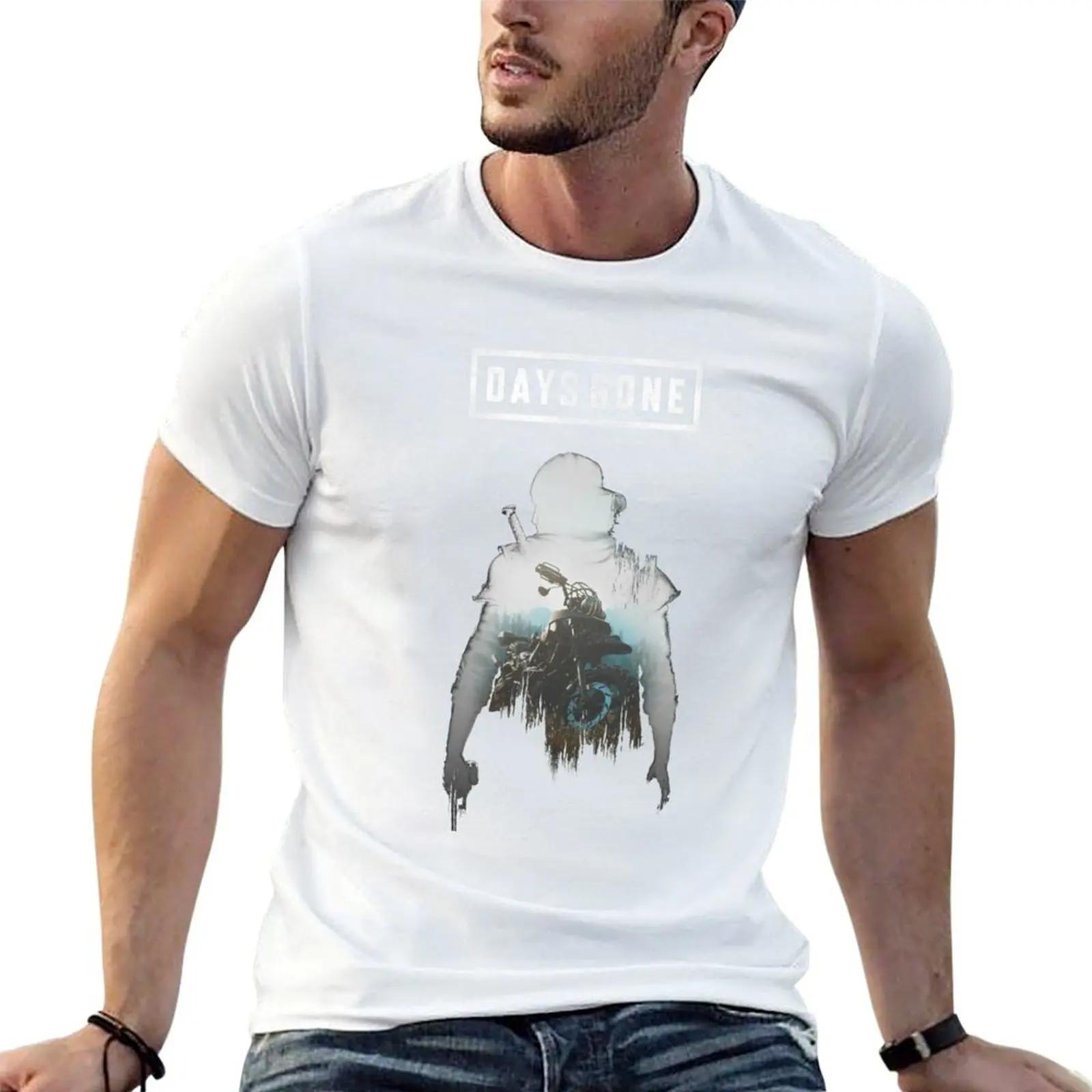

Days Gone T-Shirt plus sizes cute tops mens graphic t-shirts pack 4XL