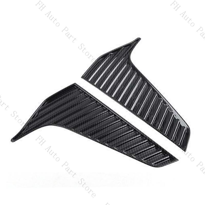 1Pair Front Bumper Fog Light Daytime Lamp Trim Grille Cover Frame Lid For Cadillac XT6 2020 2025 2025 2025