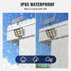 Outdoor LED COB Solar Lights Split Motion Sensor Flood Lights Waterproof Solar Light Remote Control Wall Lamp Yard Patio Garden