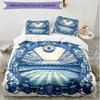 3pcs Duvet Cover Set (1*Duvet Cover + 2*Pillowcase, Without Core), Chelsea F.C Print Soft All‑Season Bedding Set, Home Bedroom Decor Gift