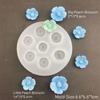 Cherry Blossom Peach Blossom Flower Silicone Mold DIY Handmade Fondant Cake Baking Chocolate Sugar Cake Tool Resin Clay Making